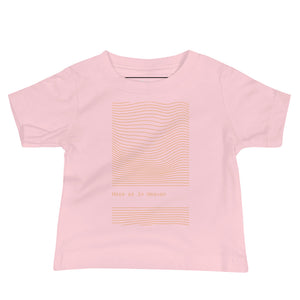 Here as in Heaven- Baby Jersey Short Sleeve Tee
