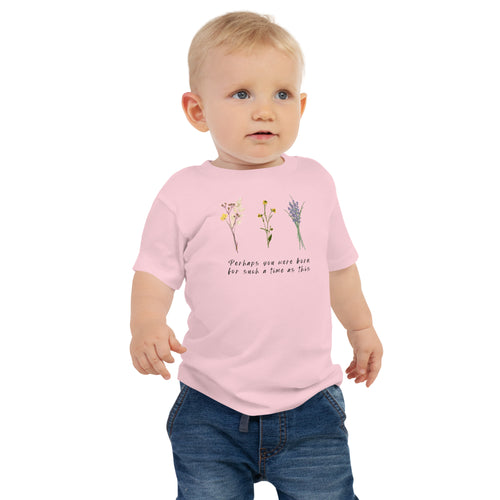 Esther Floral- Baby Jersey Short Sleeve Tee