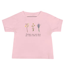 Load image into Gallery viewer, Esther Floral- Baby Jersey Short Sleeve Tee