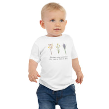 Load image into Gallery viewer, Esther Floral- Baby Jersey Short Sleeve Tee