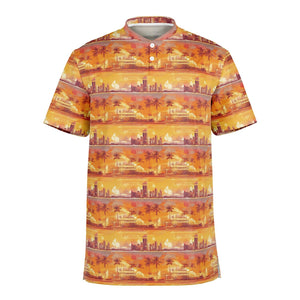 Mens Blade Collar Polo - Miami Sol