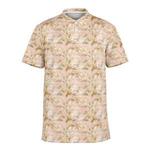 Blade Collar Polo Shirt - Winter Sunbathing
