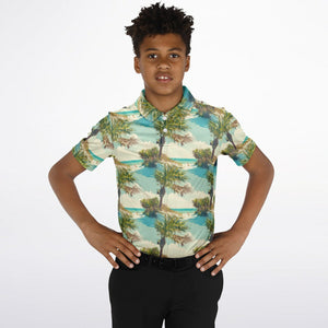 Sabal Beach Approach- Youth Polo Shirt