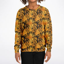 Load image into Gallery viewer, Youth Sweatshirt – Golden Fronds
