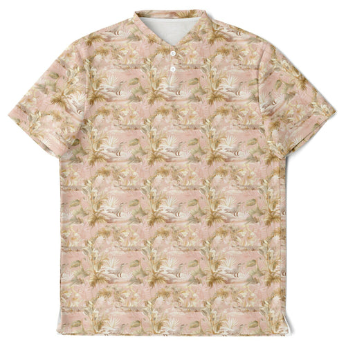 Blade Collar Polo Shirt - Winter Sunbathing
