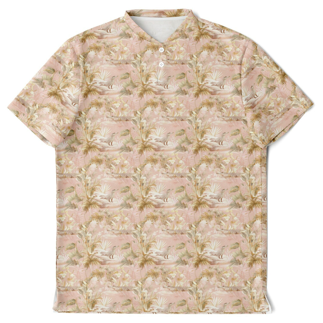 Blade Collar Polo Shirt - Winter Sunbathing