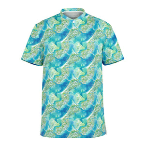 Mens Blade Collar Polo - Azul Adventure