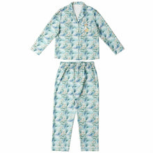 Load image into Gallery viewer, Floral Tropic- Women&#39;s Satin Pajamas