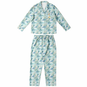 Floral Tropic- Women's Satin Pajamas