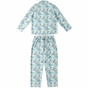 Floral Tropic- Women's Satin Pajamas