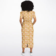 Load image into Gallery viewer, Cropped Sweatshirt and Long Skirt Set – Rosette Cranes