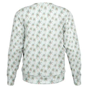 Festive Palms- Athletic Sweatshirt