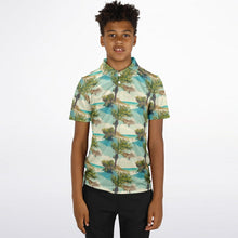 Load image into Gallery viewer, Sabal Beach Approach- Youth Polo Shirt