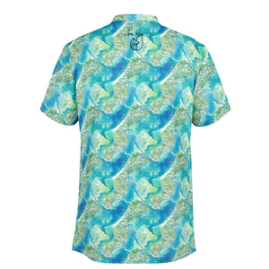 Mens Blade Collar Polo - Azul Adventure