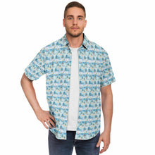 Load image into Gallery viewer, Tropic Sojourn- Mens Short Sleeve Button Down Shirt
