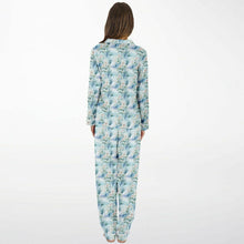 Load image into Gallery viewer, Floral Tropic- Women&#39;s Satin Pajamas