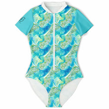 Load image into Gallery viewer, Womens Swim Bodysuit - Azul Adventure