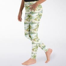 Load image into Gallery viewer, Palm Tree Breeze- Youth Leggings