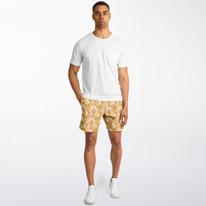 Athletic Shorts - Rosette Cranes