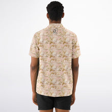 Load image into Gallery viewer, Spread Collar Button Down Shirt - Winter Sunbathing
