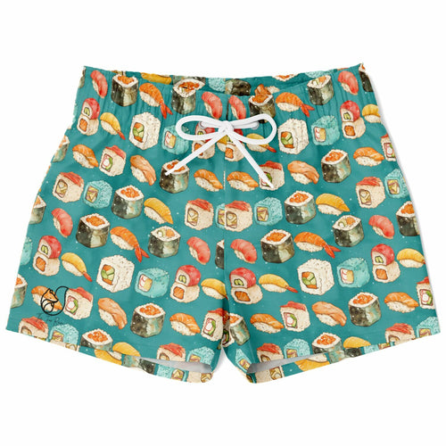Kids Swim Trunks - Sushi Time