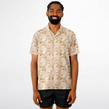 Load image into Gallery viewer, Spread Collar Button Down Shirt - Winter Sunbathing