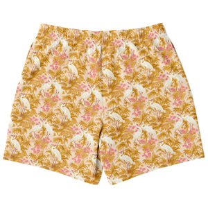Athletic Shorts - Rosette Cranes