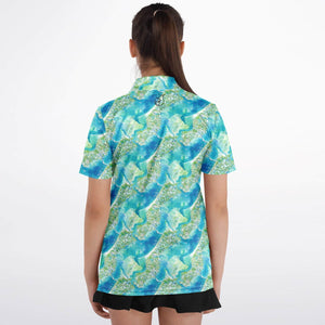 Kids Polo Shirt -Azul Adventure
