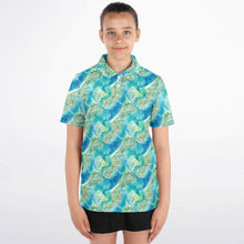 Load image into Gallery viewer, Kids Polo Shirt -Azul Adventure