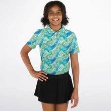 Load image into Gallery viewer, Kids Polo Shirt -Azul Adventure