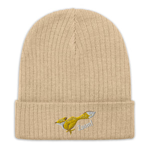 Zoom Chungi- Ribbed knit beanie