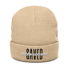Load image into Gallery viewer, Saved by Grace- Ribbed knit beanie