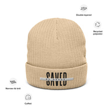 Load image into Gallery viewer, Saved by Grace- Ribbed knit beanie