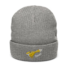 Load image into Gallery viewer, Zoom Chungi- Ribbed knit beanie