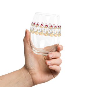 Chungi Santa- Stemless glass