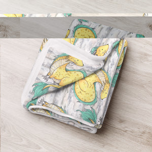 Chego Dragon- Throw Blanket