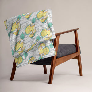 Chego Dragon- Throw Blanket