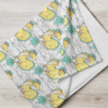 Load image into Gallery viewer, Chego Dragon- Throw Blanket