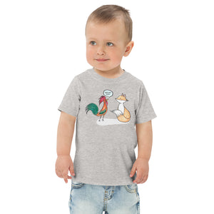 Fox y Gayo- Toddler jersey t-shirt