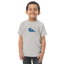 Load image into Gallery viewer, Bold Like Moses- Embroidered Toddler Jersey T-shirt