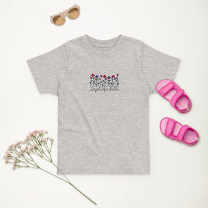 Loyal like Ruth- Embroidered Toddler Jersey T-shirt