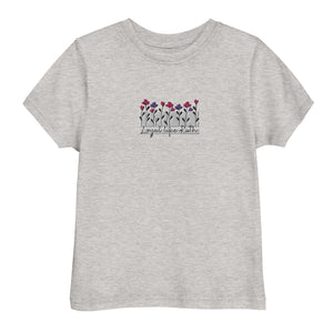 Loyal like Ruth- Embroidered Toddler Jersey T-shirt