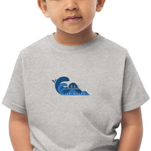 Load image into Gallery viewer, Bold Like Moses- Embroidered Toddler Jersey T-shirt