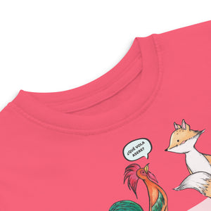 Fox y Gayo- Toddler jersey t-shirt