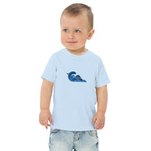 Load image into Gallery viewer, Bold Like Moses- Embroidered Toddler Jersey T-shirt