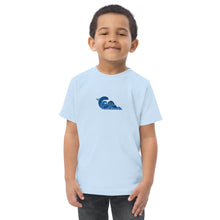Load image into Gallery viewer, Bold Like Moses- Embroidered Toddler Jersey T-shirt