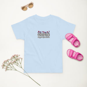 Loyal like Ruth- Embroidered Toddler Jersey T-shirt