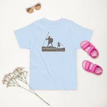 Load image into Gallery viewer, Courageous like David- Toddler Jersey Tshirt