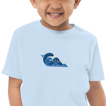Load image into Gallery viewer, Bold Like Moses- Embroidered Toddler Jersey T-shirt