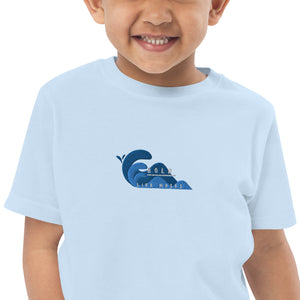 Bold Like Moses- Embroidered Toddler Jersey T-shirt